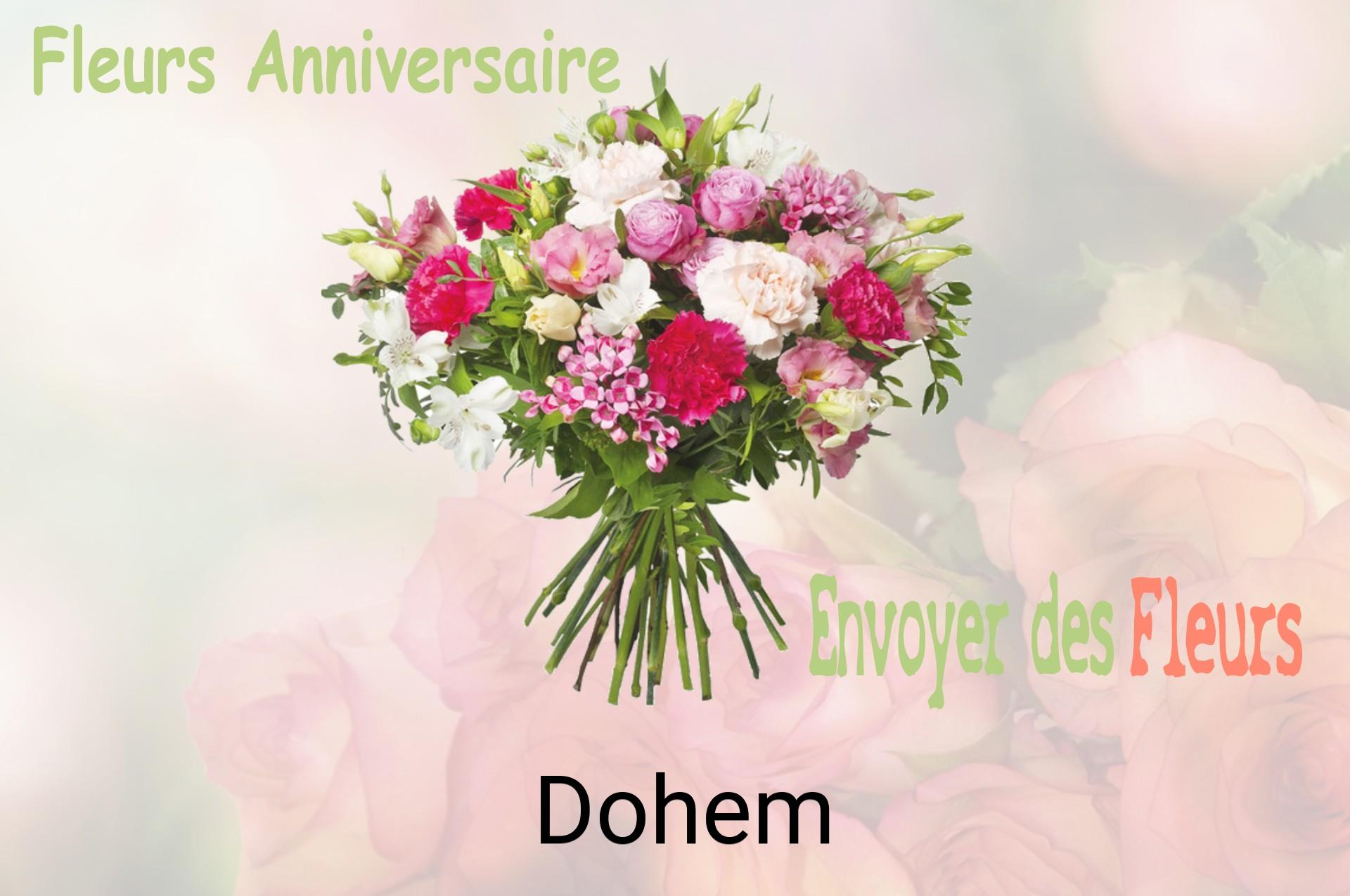 Bouquet de fleurs d’anniversaire livré à Dohem